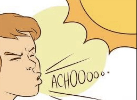  광반사 재채기 증후군 - 빛 재채기 반사