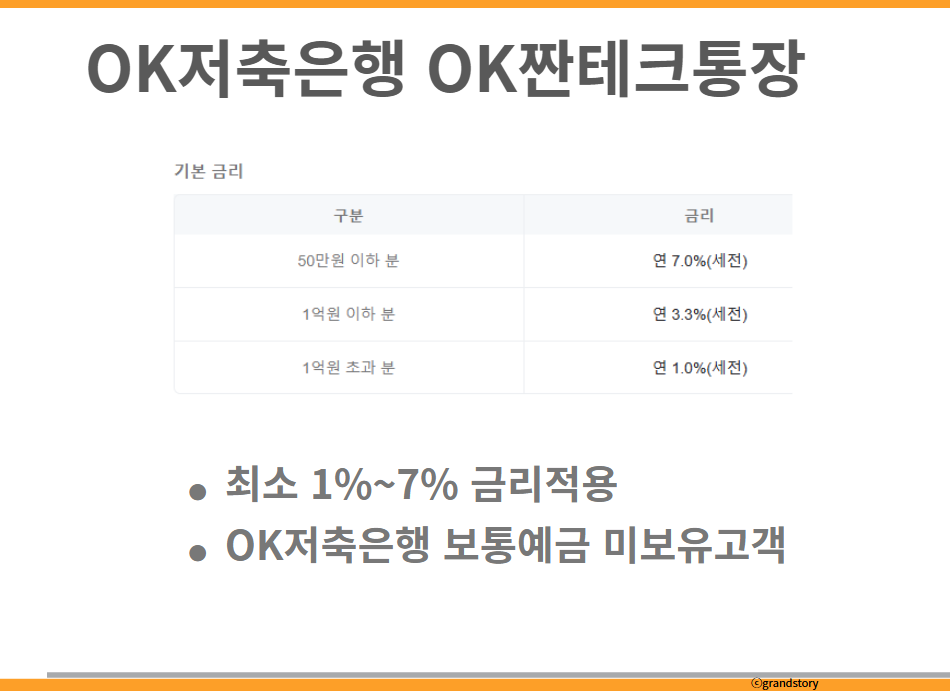 OK짠테크통장