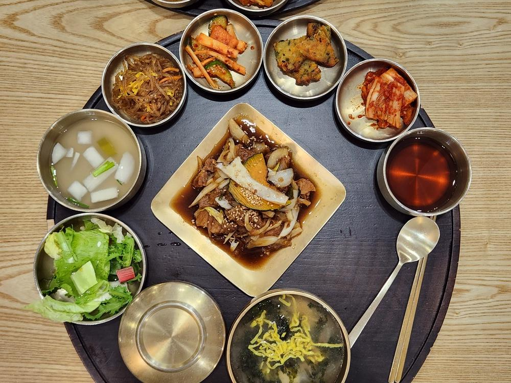 한국의집 한식당 한정식 반상 소불고기 반상