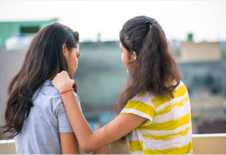 teen silent support