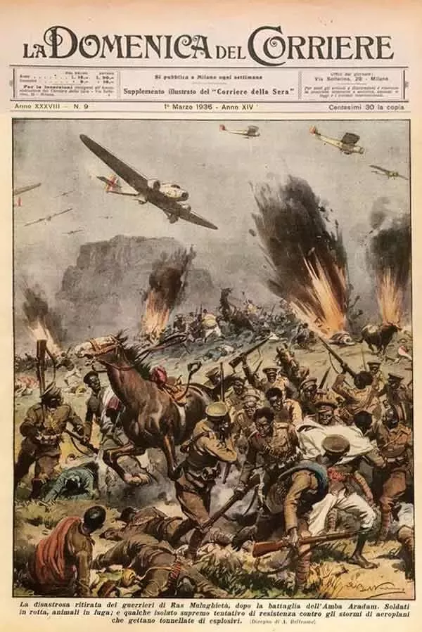 제2차 이탈리아-에티오피아 전쟁 신문