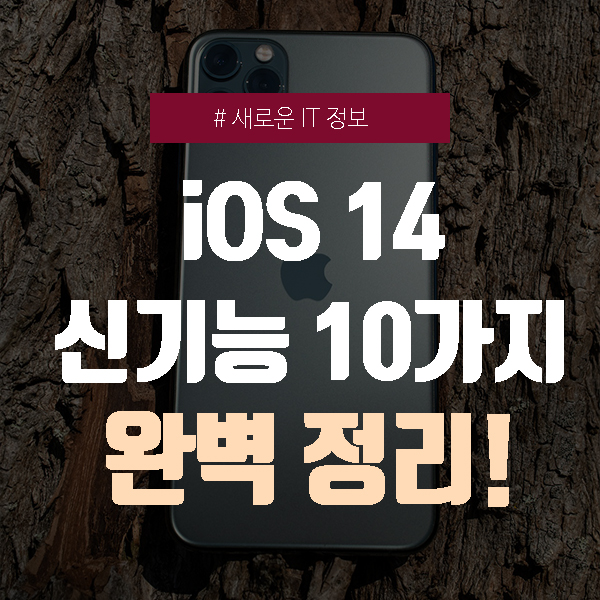  iOS 14 기능 10가지, 출시일, 업데이트 날짜