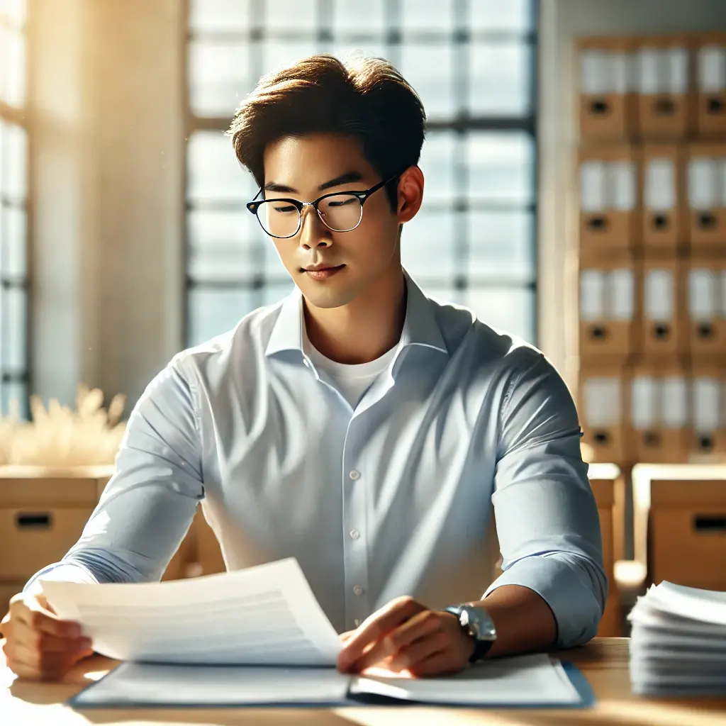 공단 설립 관련 문서 확인