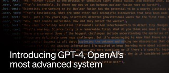 GPT-4 OpenAIs