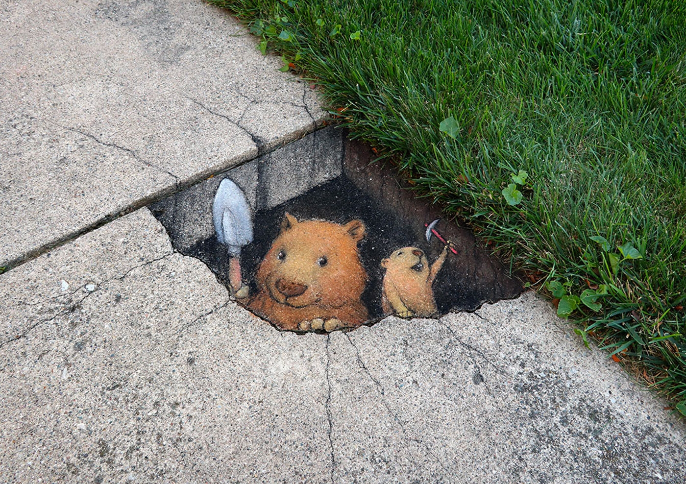 데이비드 진(David Zinn), 미국, 예술가, 1973-현재