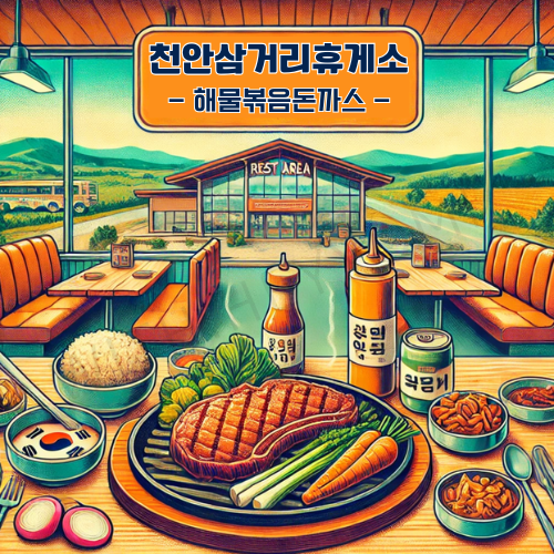 경부고속도로 휴게소 돈까스 맛집