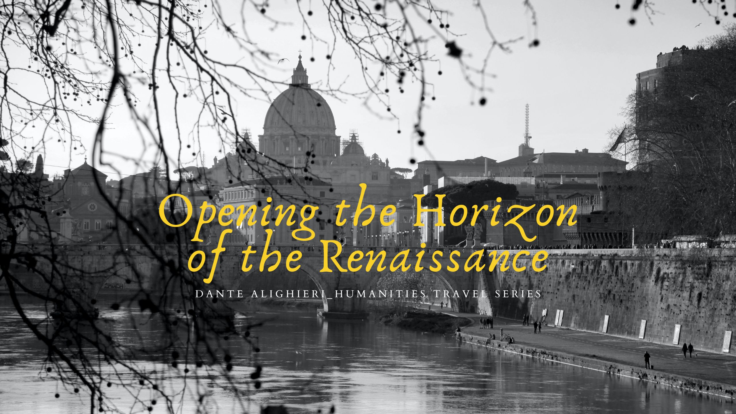 (Eng) Opening the Horizon of the Renaissance_Dante Alighieri&#44; Humanities Travel Series 🍂