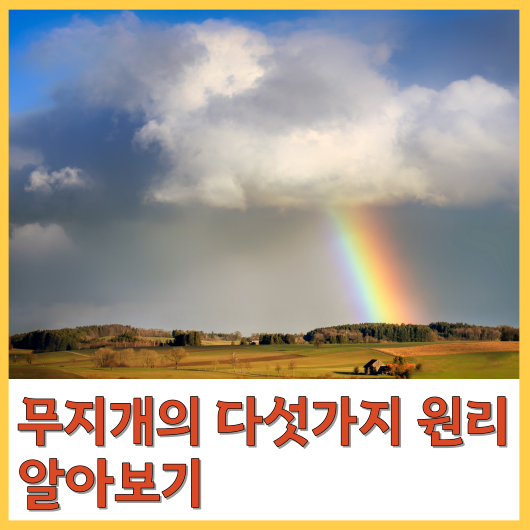  무지개의 다섯가지 원리 알아보기