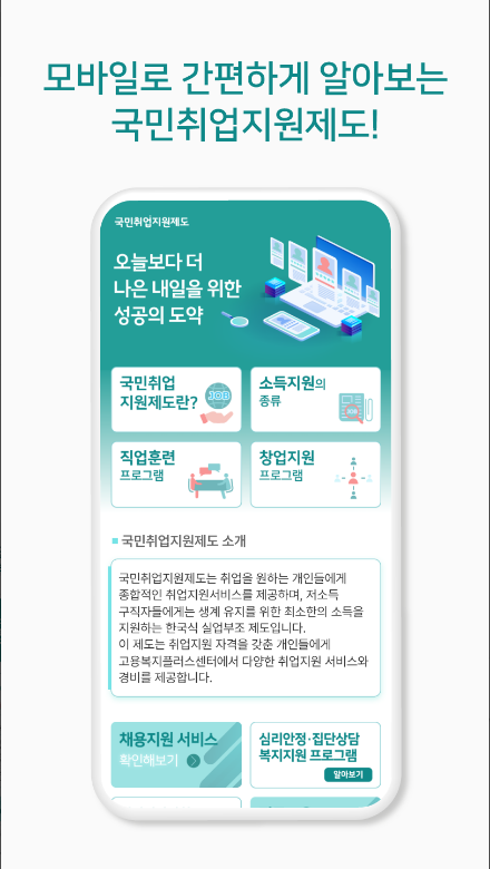 국민취업지원제도 신청 가이드, 취업을 위한 종합 지원 도구, 구직 촉진 수당, 취업 지원 서비스, 직업 훈련