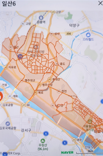 일산6캠프 배송지역 이미지