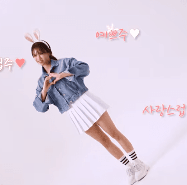 [연예] [움짤]         [러블리즈] 이미주 ..... 농협 지면 광고 촬영 스케치 -  와이드섬