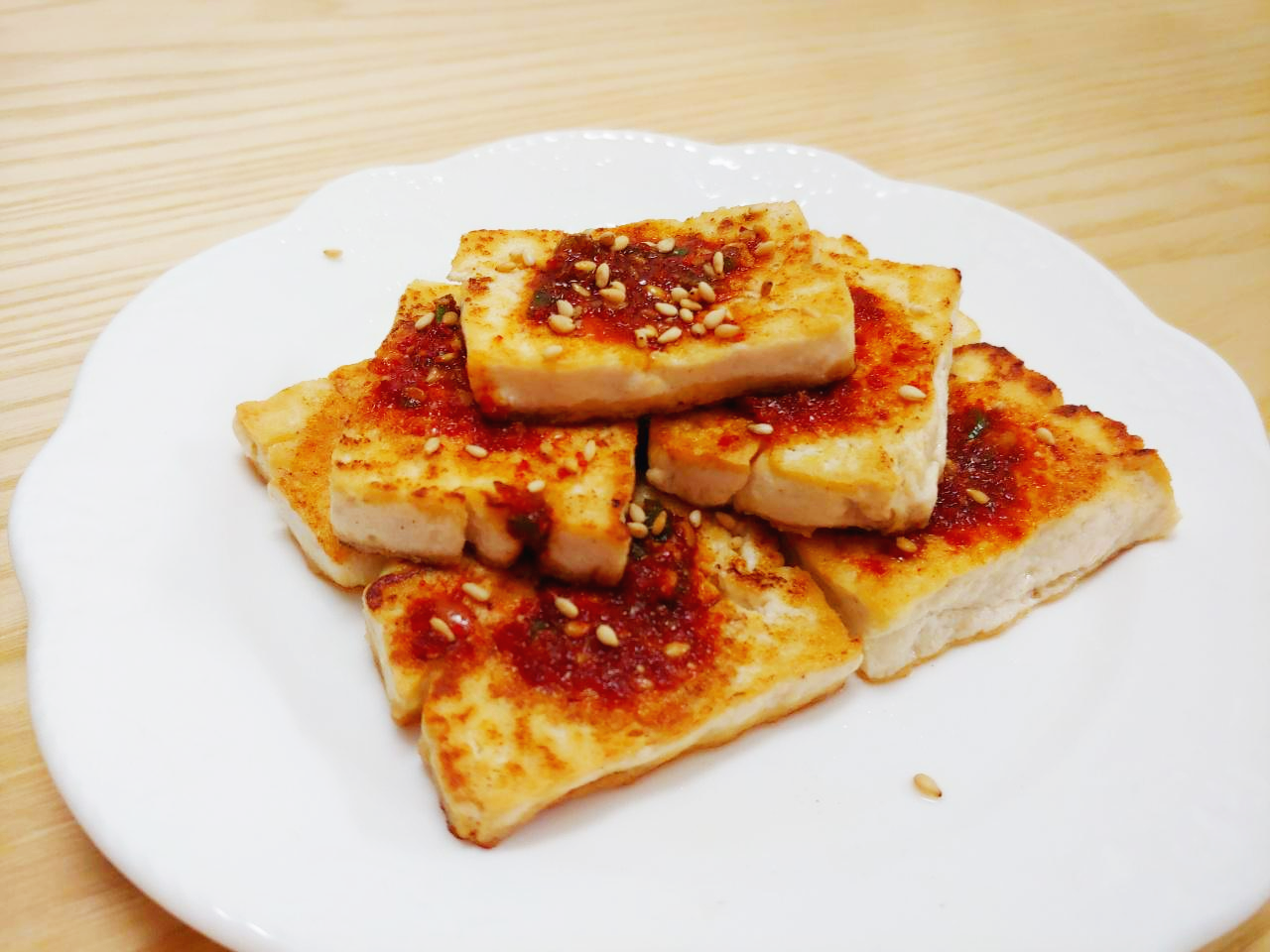  초보 자취생 기초 반찬 두부 부침