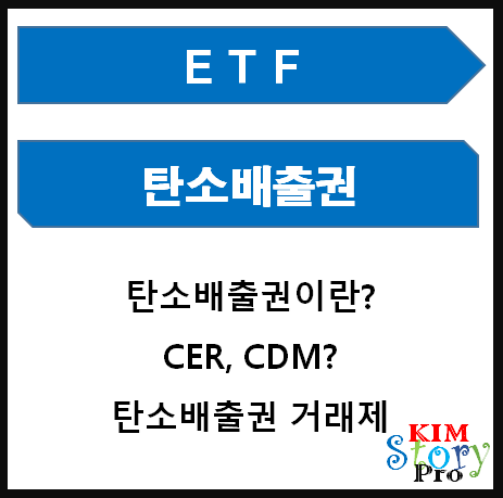 탄소배출권 관련 ETF