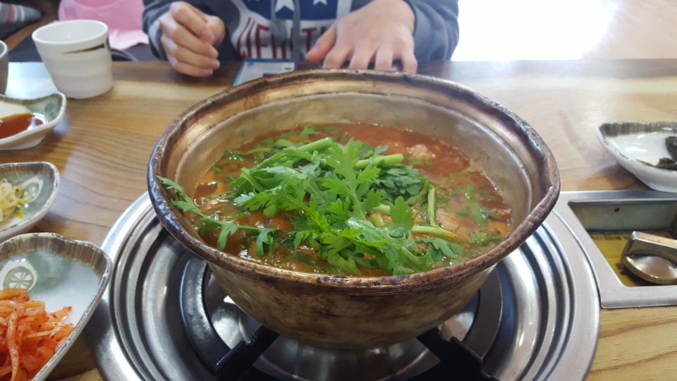 양푼이동태탕