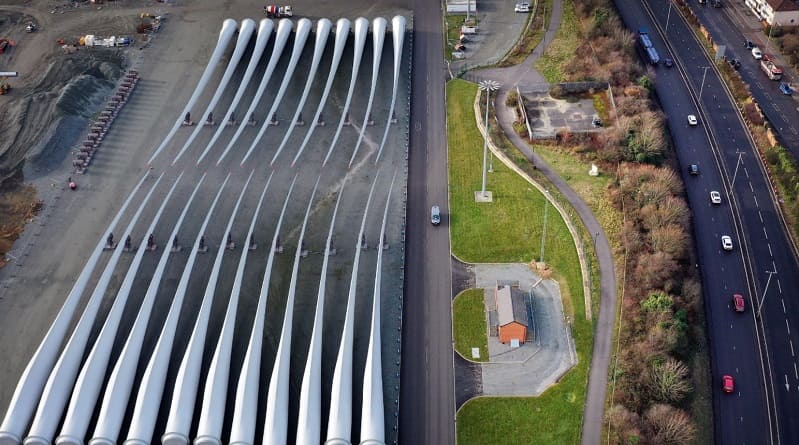  재생 가능한 풍력발전 블레이드 기술...한국도 도입해야 Wind Turbine Blades Destined for the Afterlife