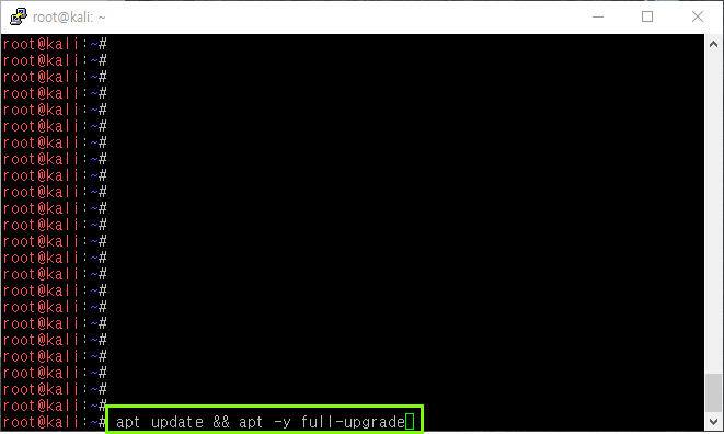  Kali Linux - VMware Tools 설치