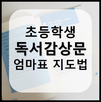 초등학생독서감상문엄마표지도법