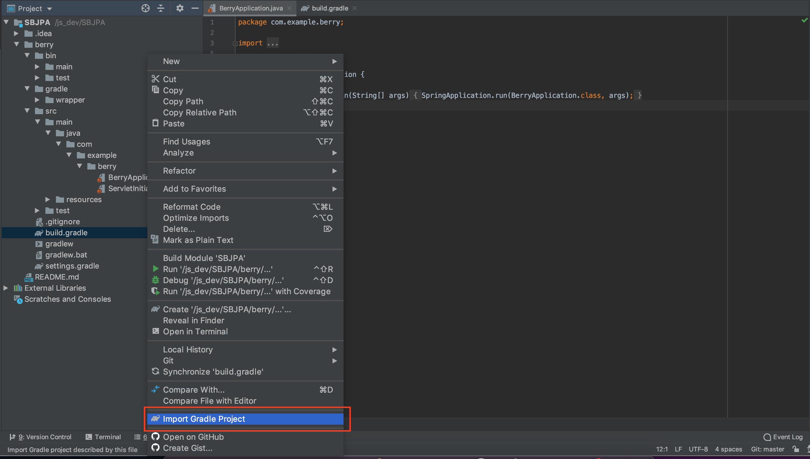 intellij compare folders