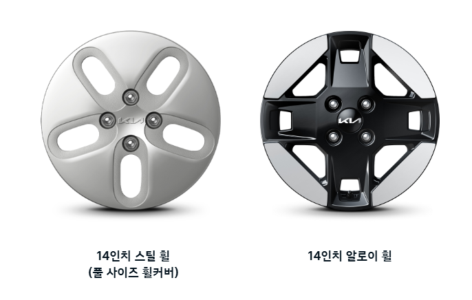 2025 레이 EV 휠 옵션