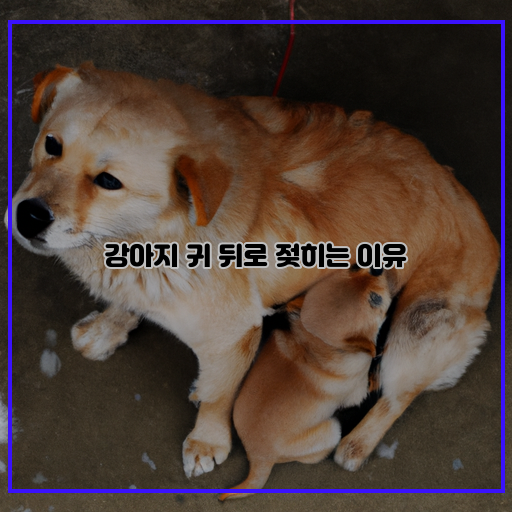  강아지 귀 뒤에 있는 비밀, 왜 물러 달라고 부르면서 젖을까?
