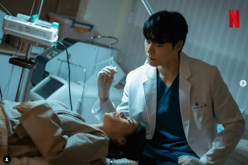 주여정의 병원을 찾은 박연진