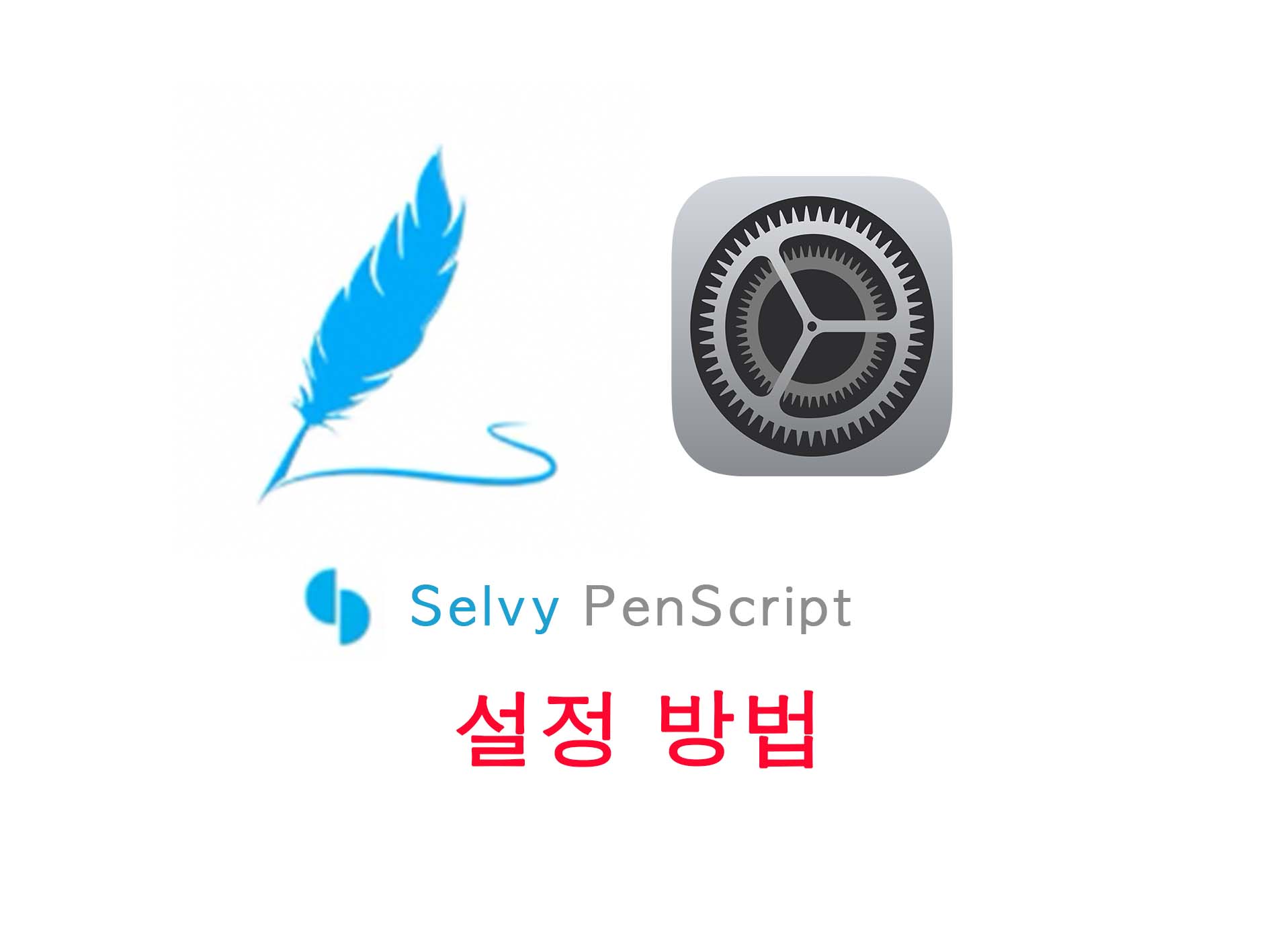  아이패드 앱 추천! Selvy Penscript 설정 / 한글 손글씨 텍스트 변환 / 한글 필기 텍스트 변환