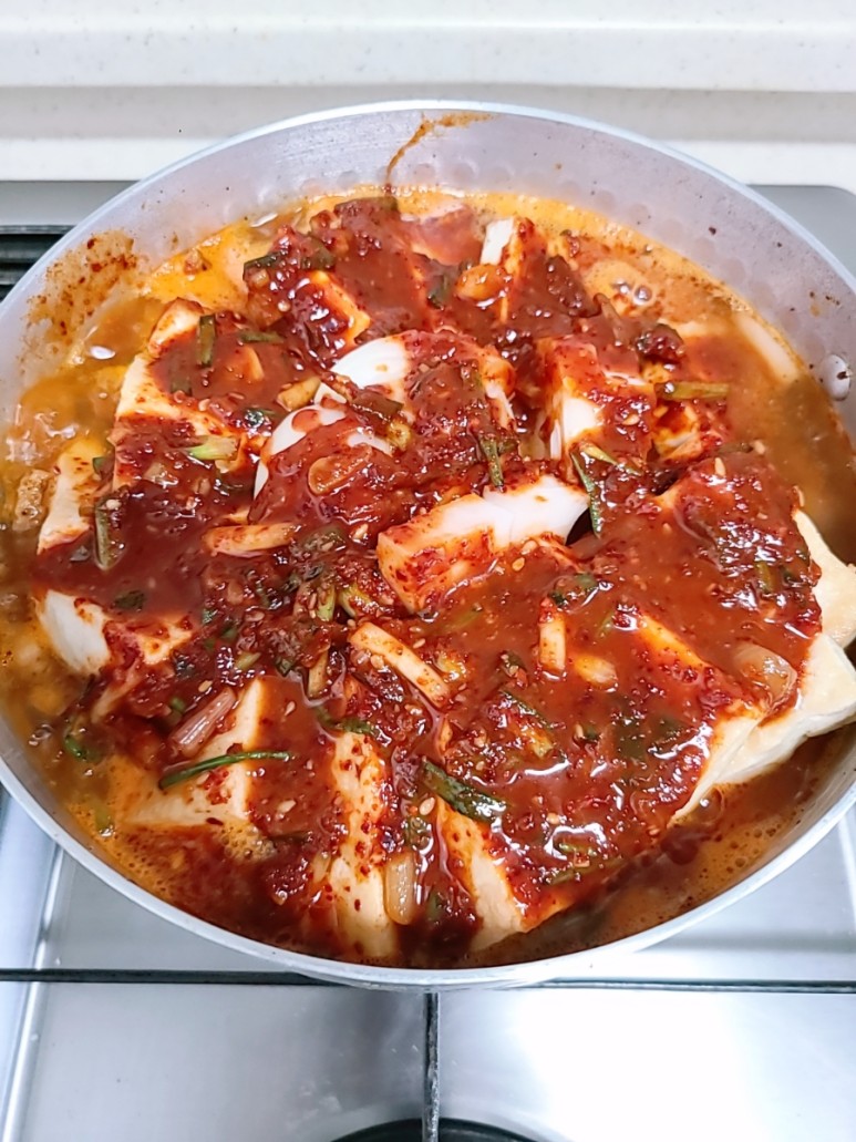 돼지두부찌개 [ 돼지고기 두부찌개 ] 제사 9