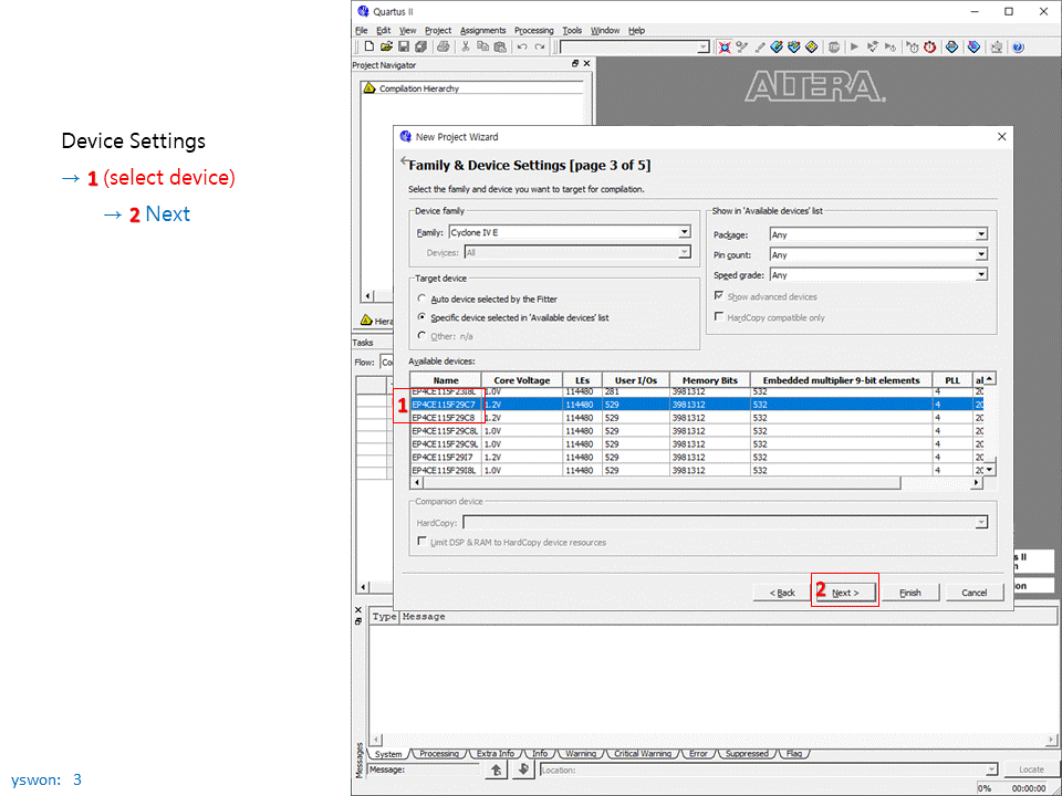 [Quartus] Quartus II 10.0 Quick Start