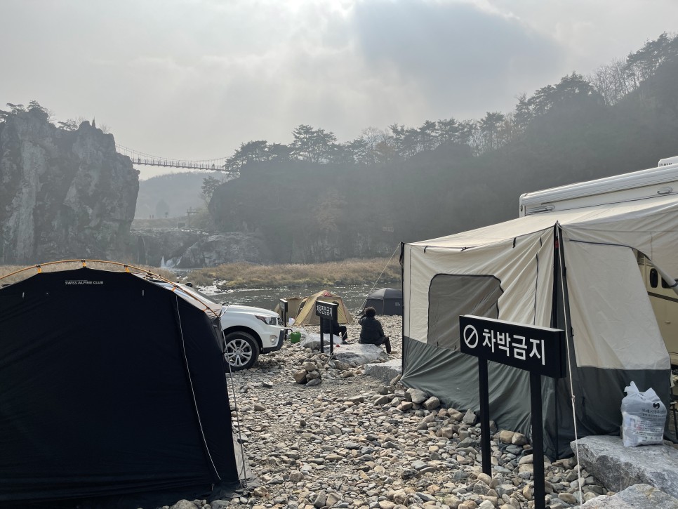 / 쩝쩝박사님들과 신나는 먹부림 [캠핑기록] 수주팔봉 노지캠핑 27