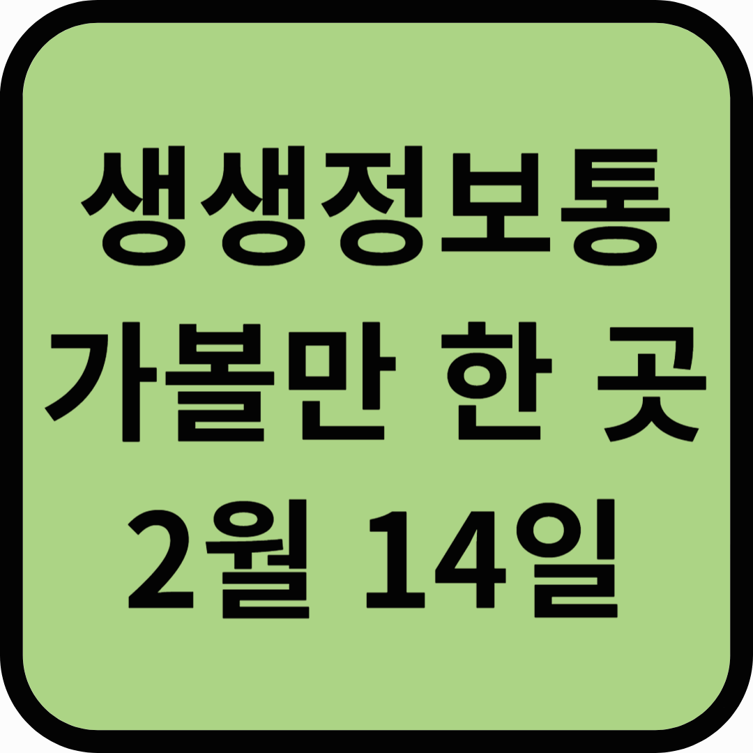 생생정보통 오늘방송(2월14일) 스노위랜드, 알파카월드, 백송이전문점