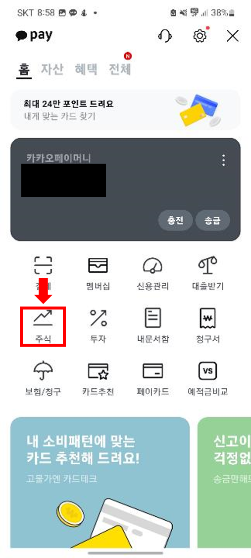 카카오페이증권주식