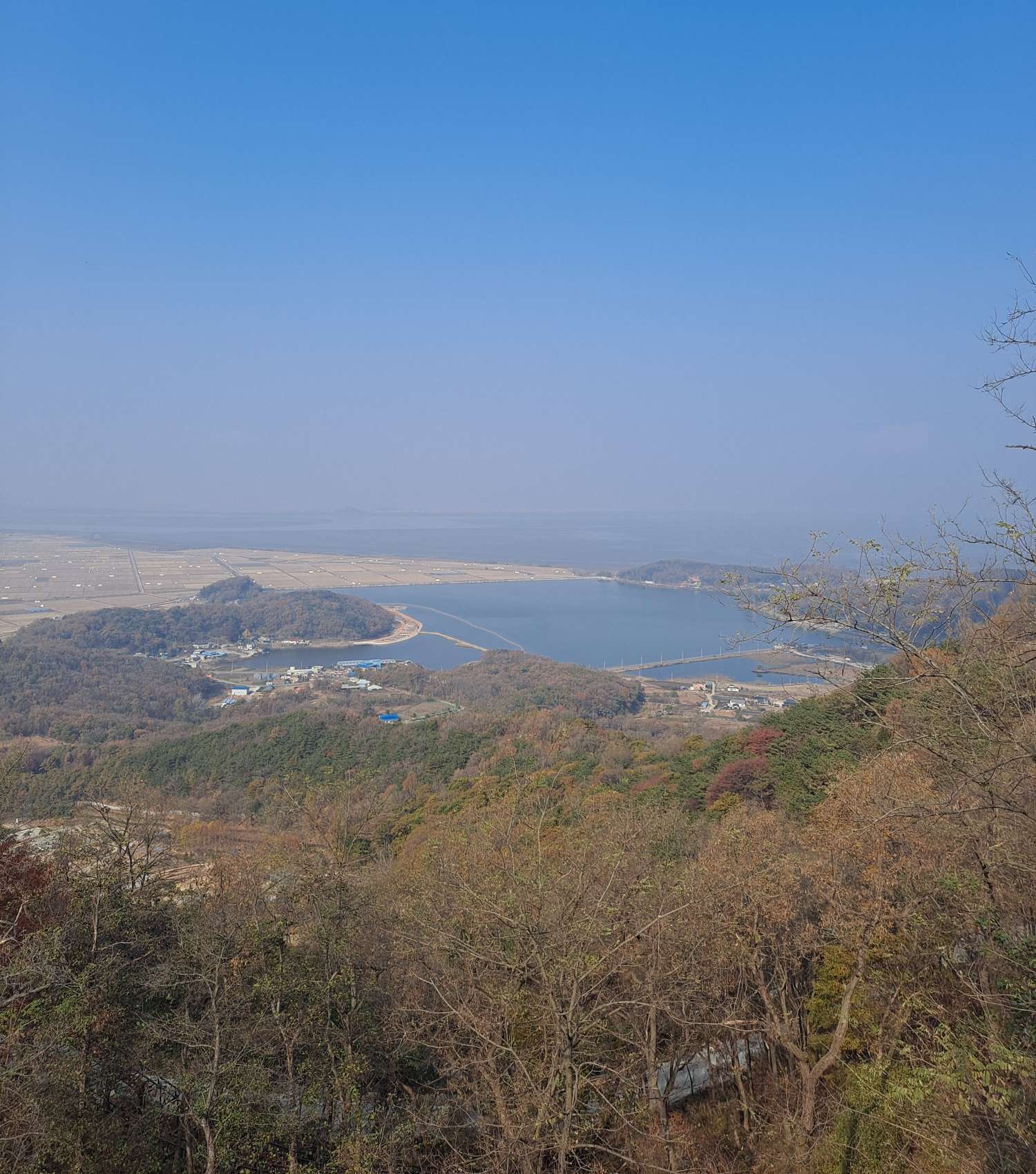 저 멀리 북녘땅도 보이다