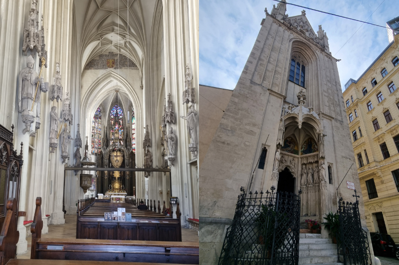 카톨릭 교회 마리아 암 게슈타데(Katholische Kirche Maria am Gestade)