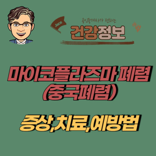 썸네일 중국폐렴 증상과 예방법