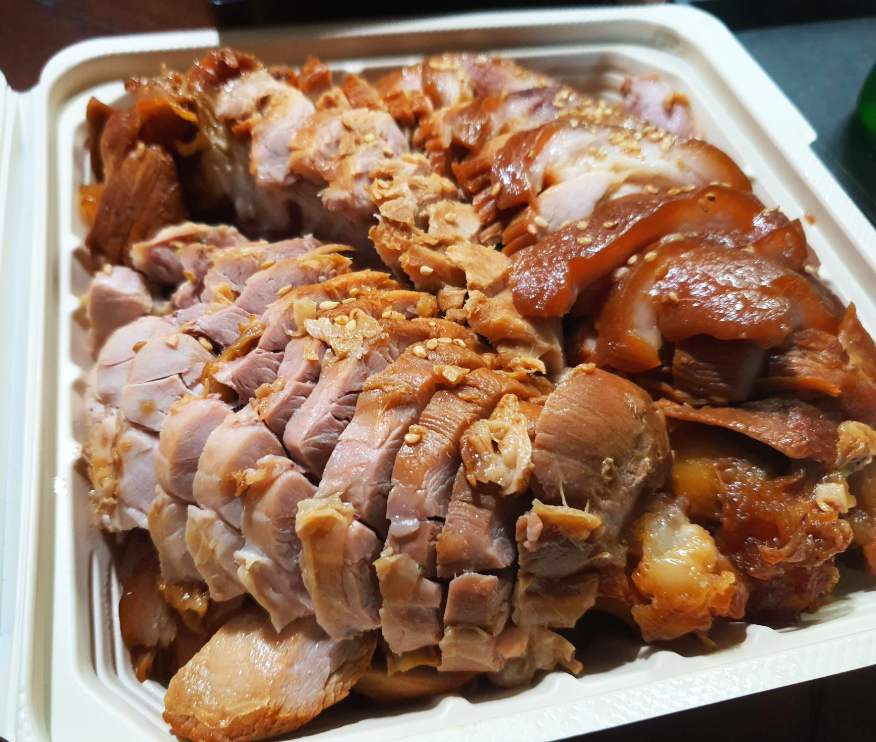  [광명사거리역 맛집] 오늘도착한족발 배달 후기 / 막국수 추가 필수!