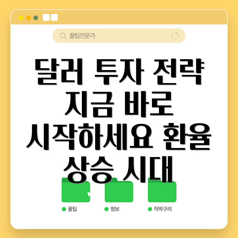 달러 투자