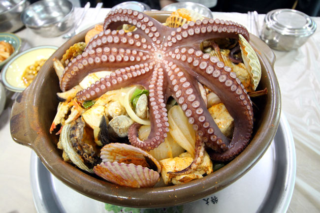 거제 향만식당 해물뚝배기