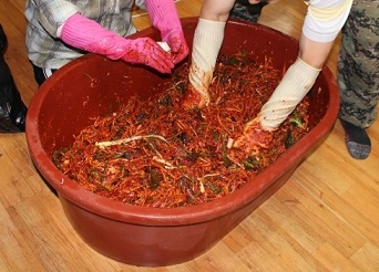 열무김치 김장양념