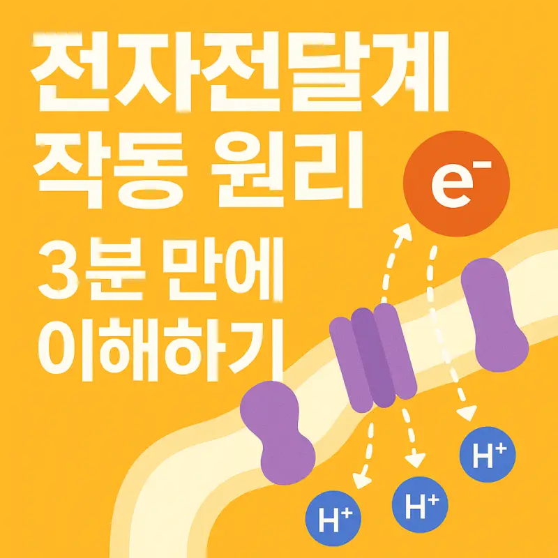 전자전달계-작동원리