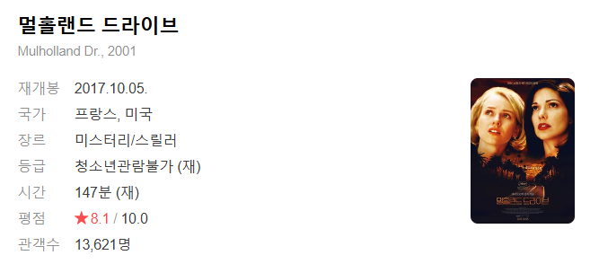 멀홀랜드 드라이브