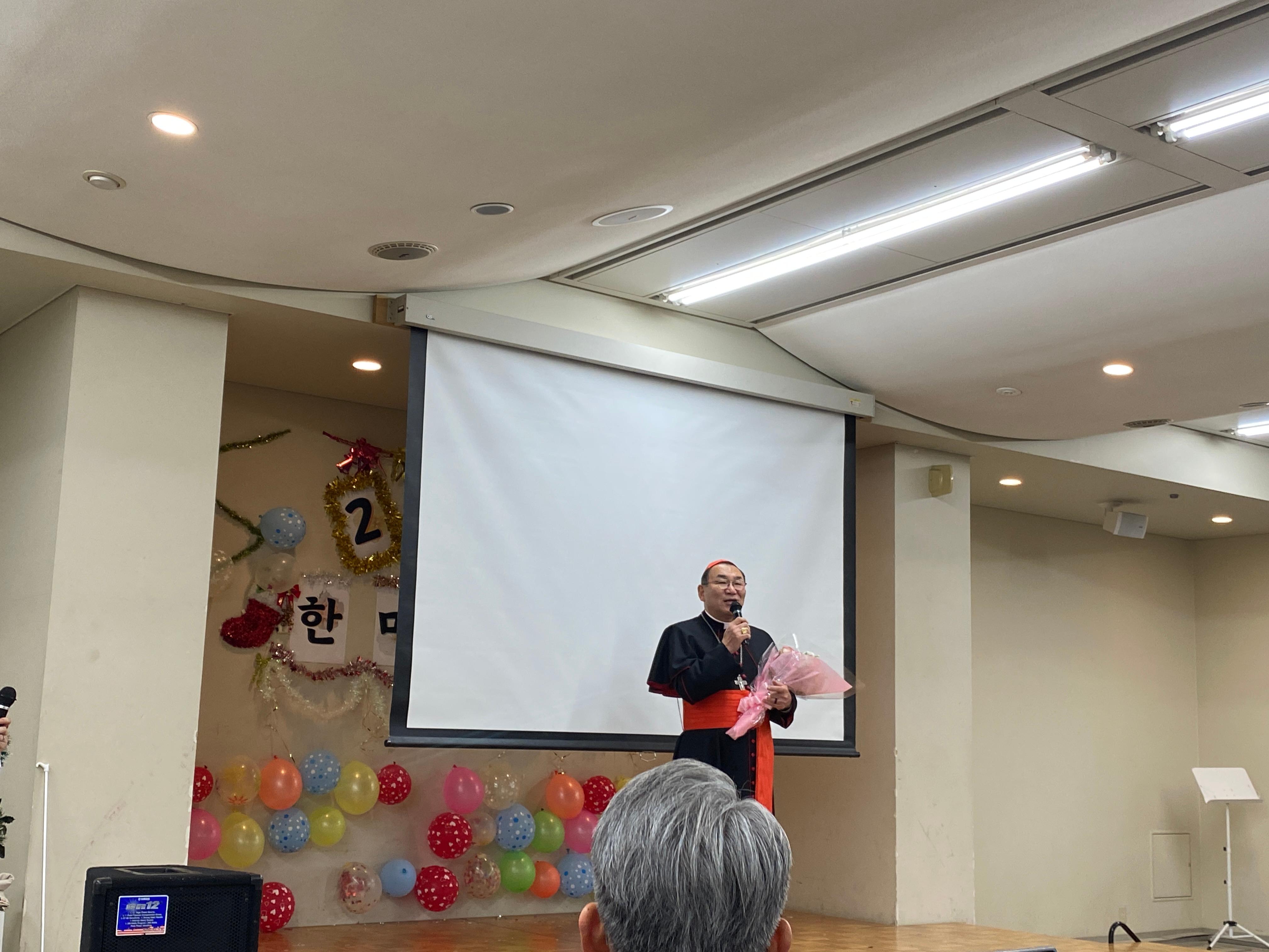 도쿄 대교구의 키쿠치 대주교님