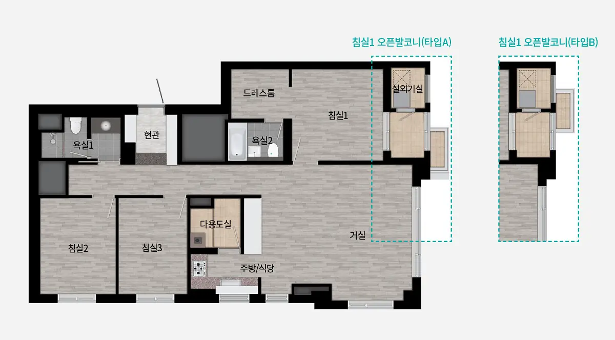 84㎡C 평면도