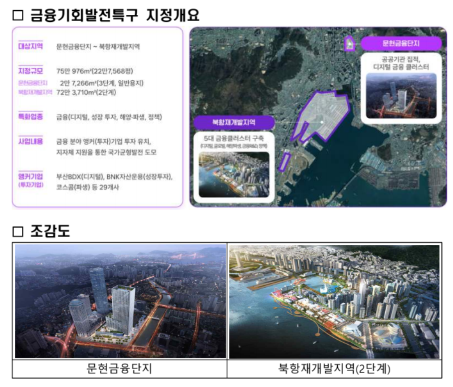 금융기회발전특구 개요