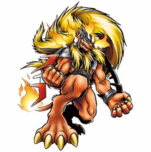  [디지몬도감] 플레어 몬 フレアモン FLAREMON FLAREMON