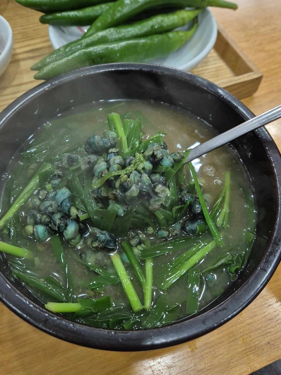 올갱이해장국