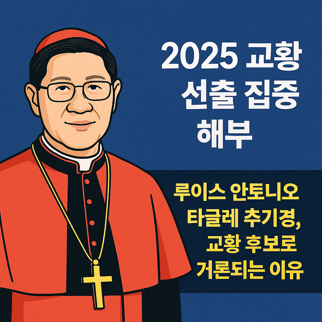 루이스 안토니오 타글레 추기경 교황후보로 거론되는 이유