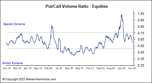Index Daily &amp; Equities Put/Call Ratio 23.06.13