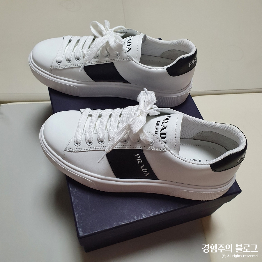  프라다 스니커즈 리얼 상세 리뷰