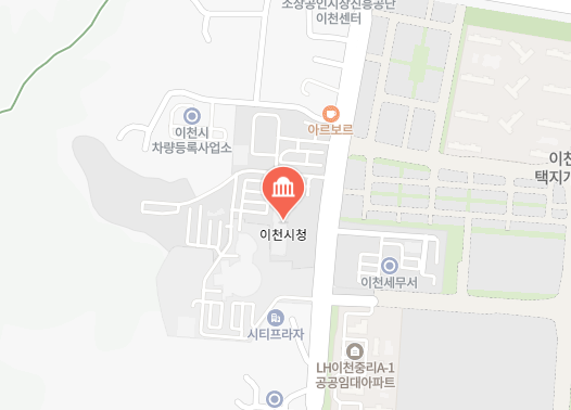 이천시청 위치 이미지