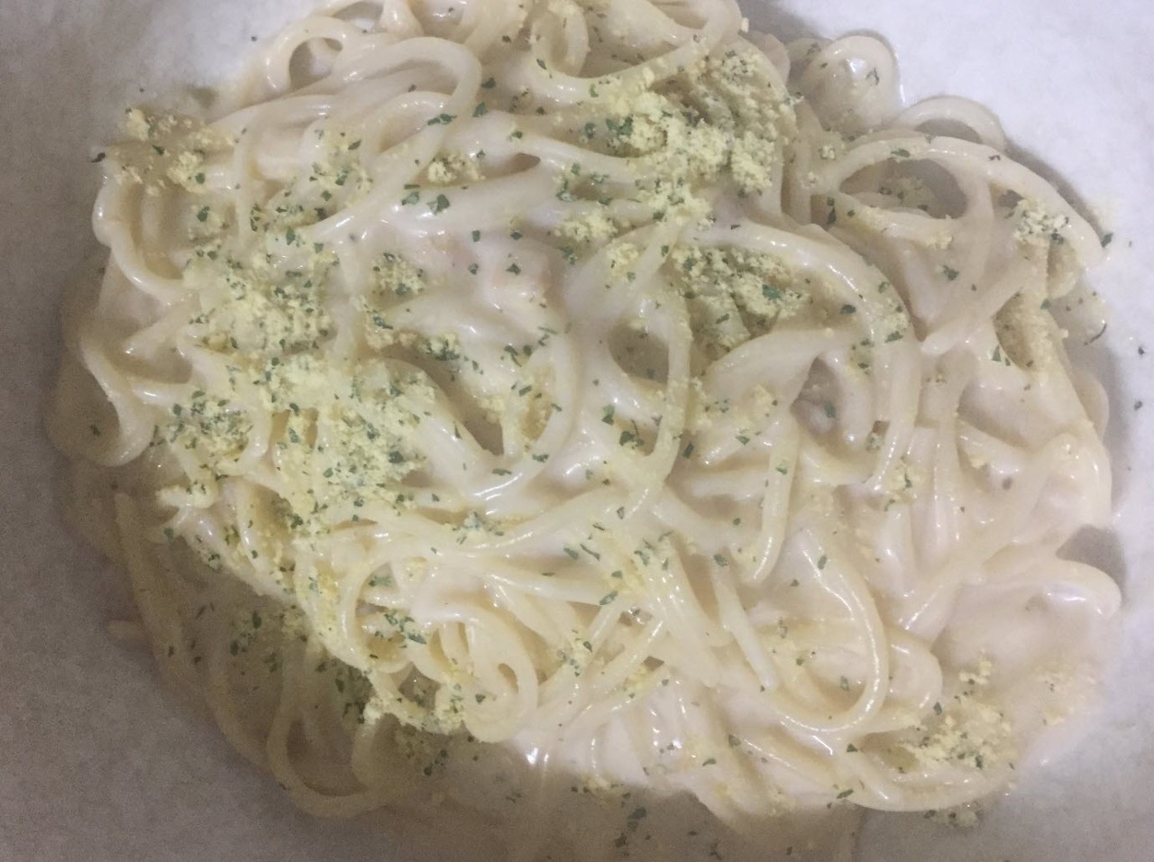  오뚜기 치즈크림 스파게티 맛